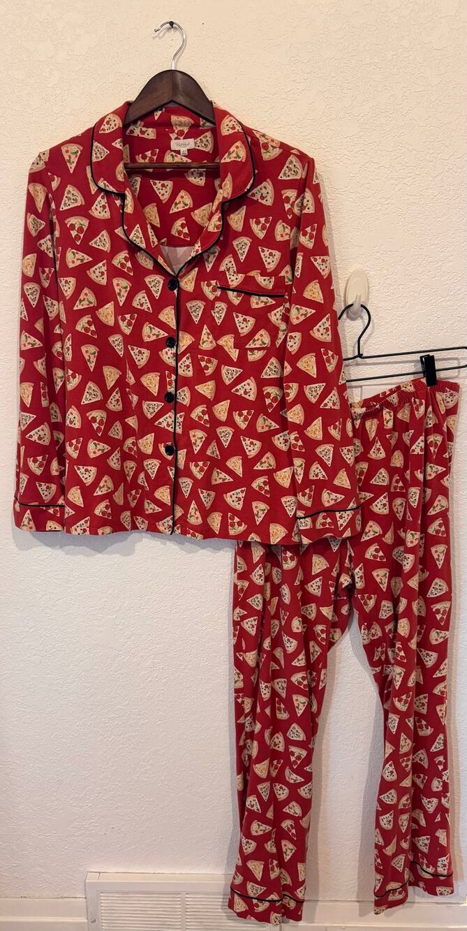 BedHead Pajamas- Pizza- size L